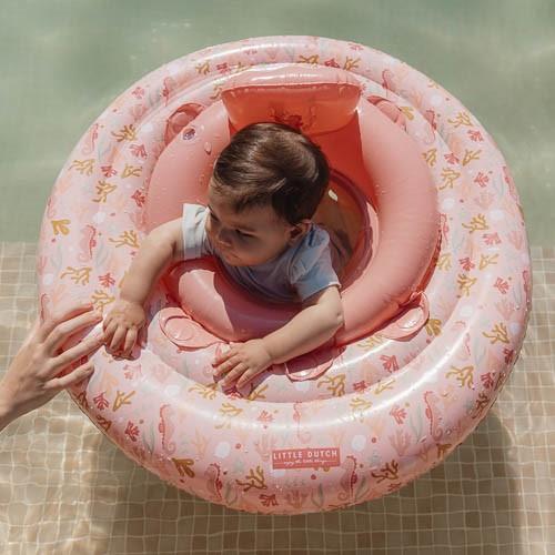 Bóia insuflável para Bebé - Ocean Dreams Pink