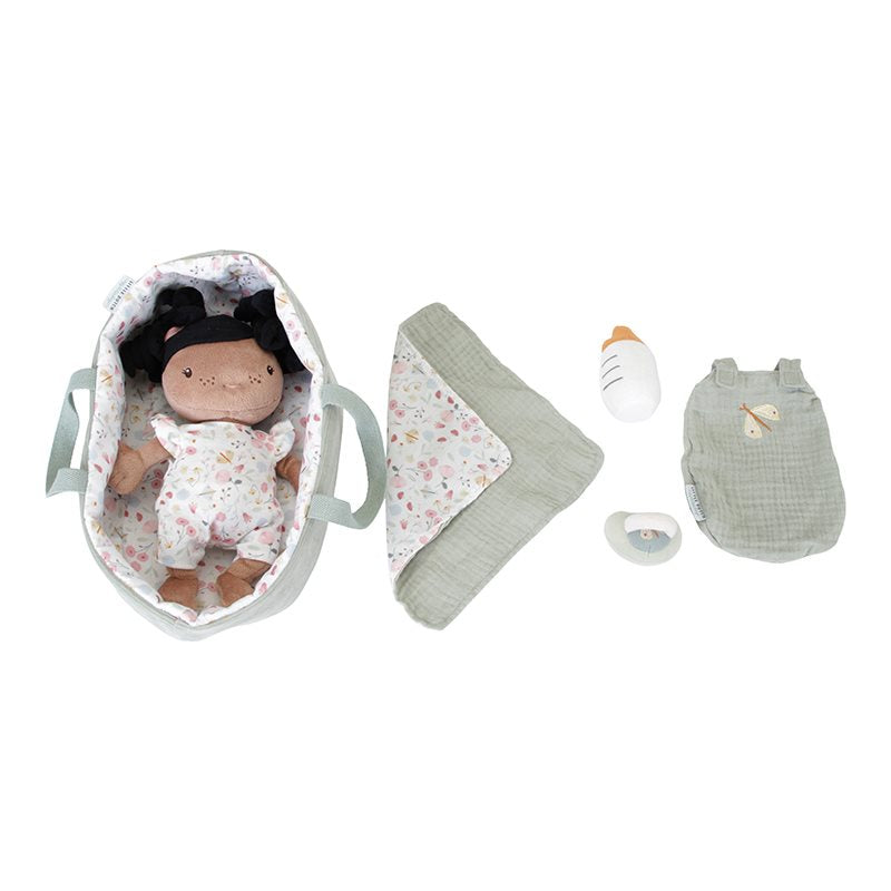 Bebé Evi com Alcofa - Flowers & Butterflies