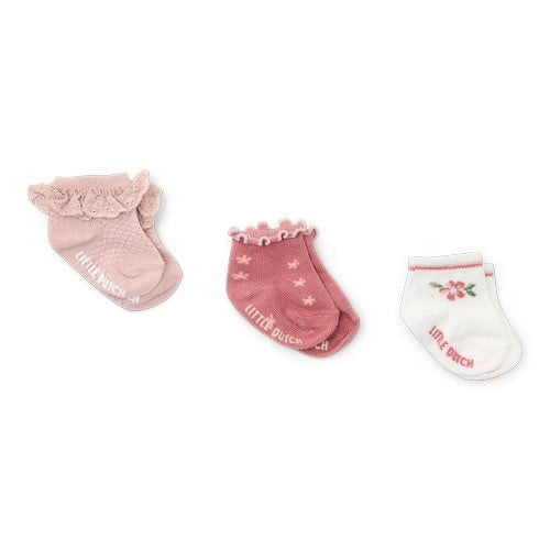 Pack 3 Meias - Fairy Pink