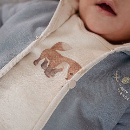 Camisola Manga Comprida - Sand Forest Friends - Little Fox