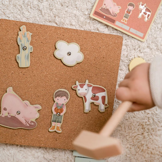 Tap Tap Art - Jogo de Pregar - Little Farm