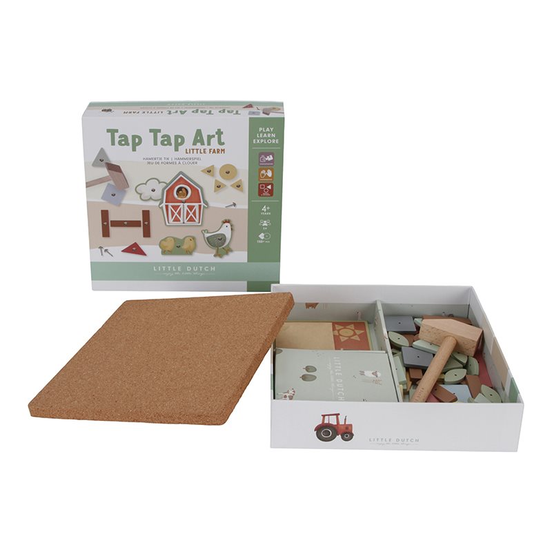 Tap Tap Art - Jogo de Pregar - Little Farm