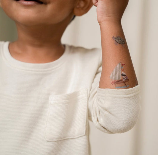 Tatuagens Temporárias - Jim & Friends | Little Dutch