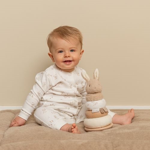 Anéis de Empilhar Fofos - Baby Bunny