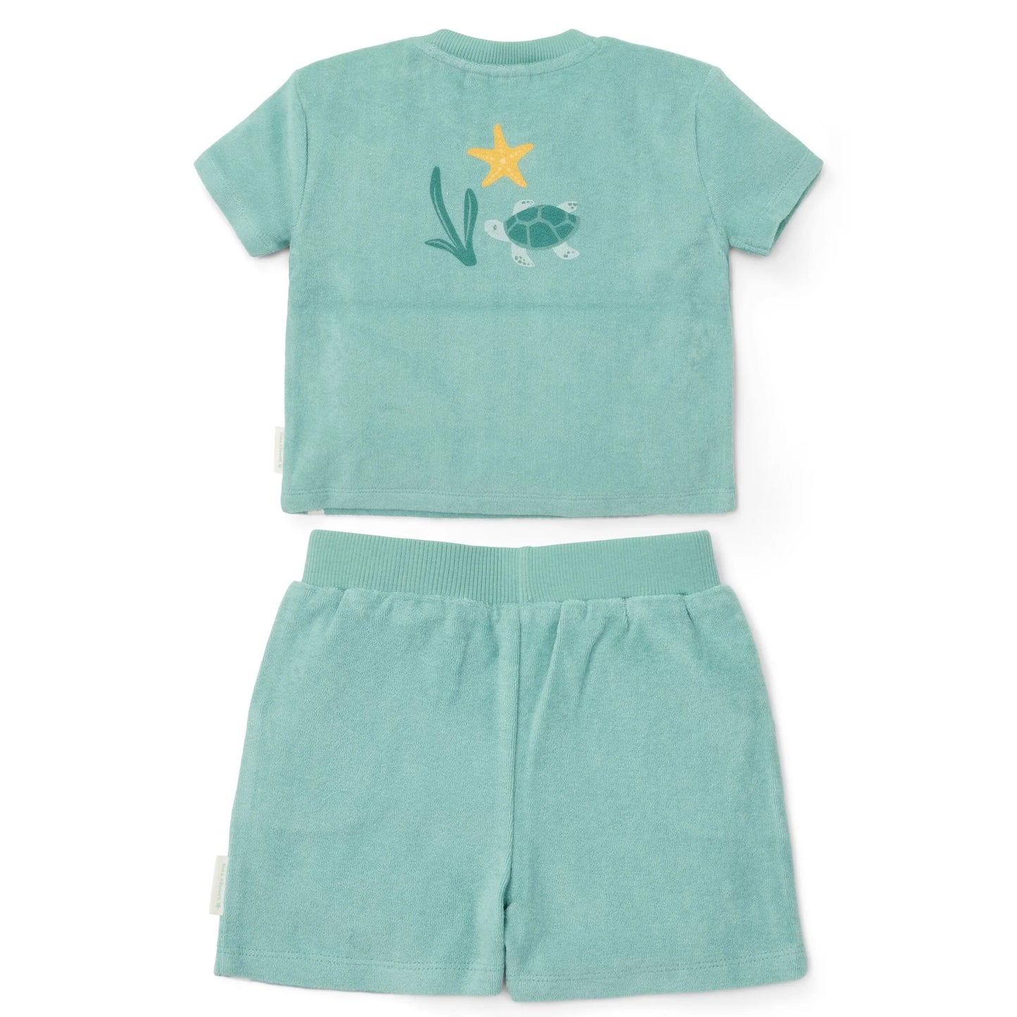 Conjunto Seashells and Stripes - Surf Blue