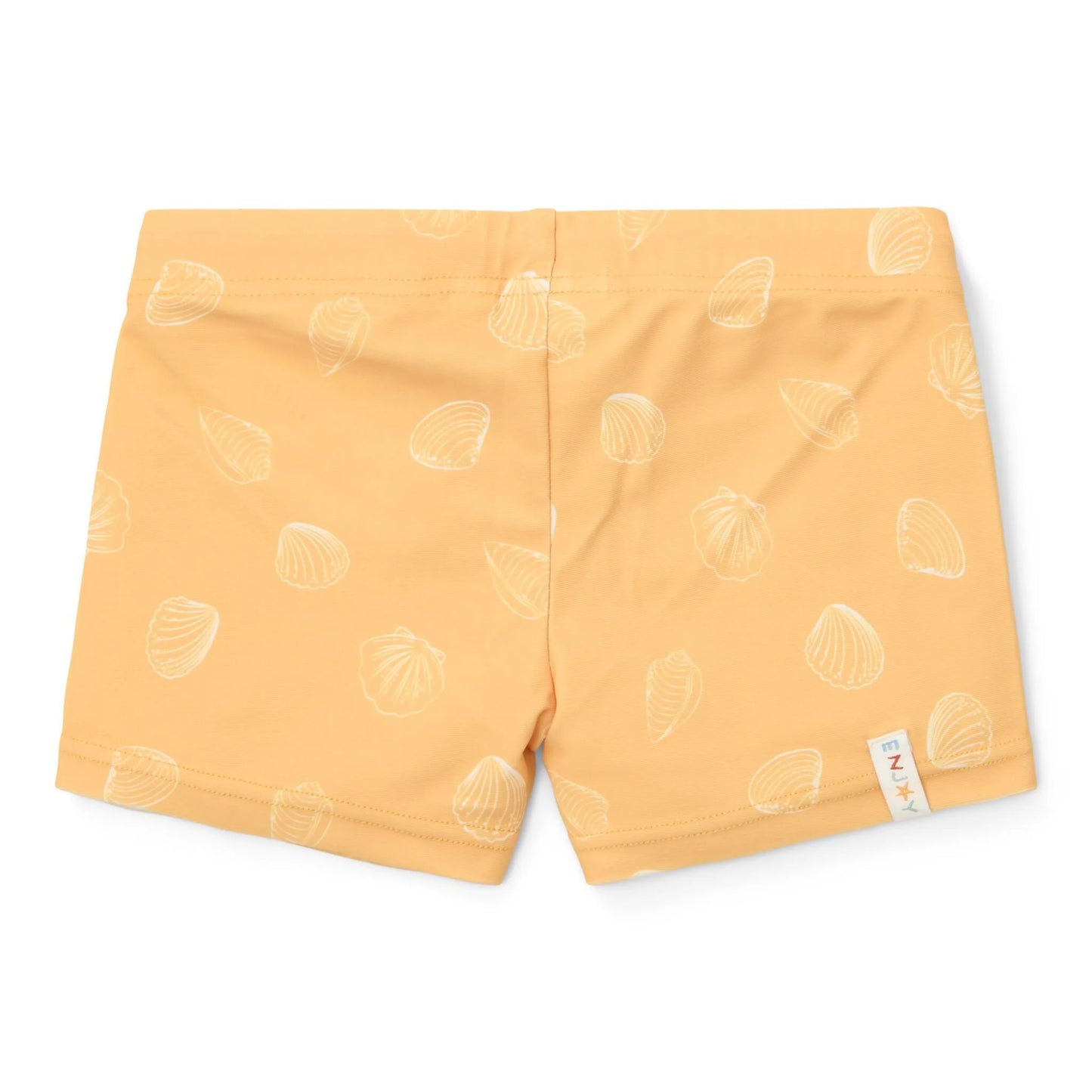 Calções de Banho - Seashells Sunny Yellow | Little Dutch
