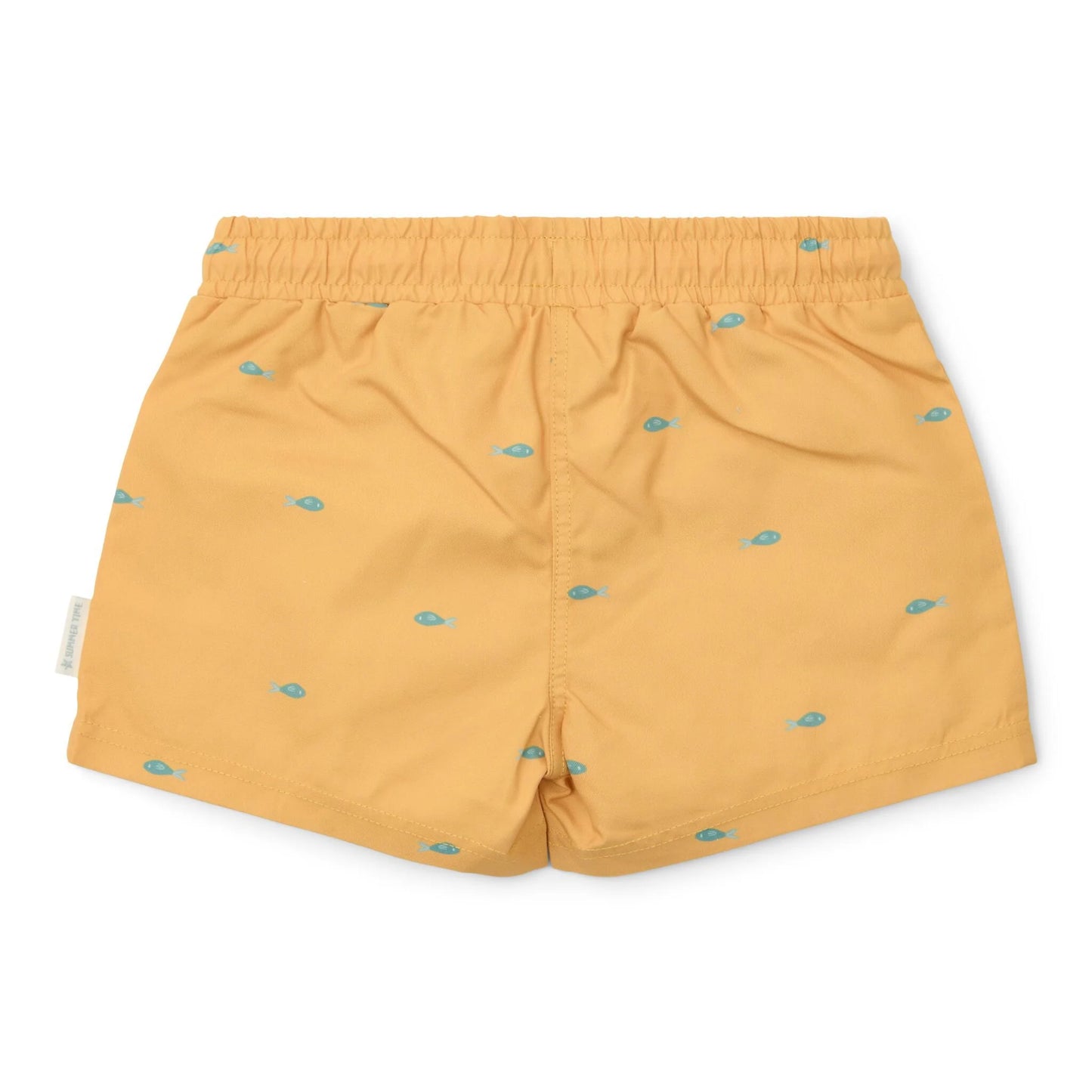 Calções de Praia - Seashells Sunny Yellow | Little Dutch