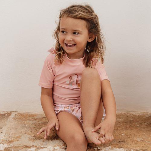 T-shirt de Praia - Seahorse Pink