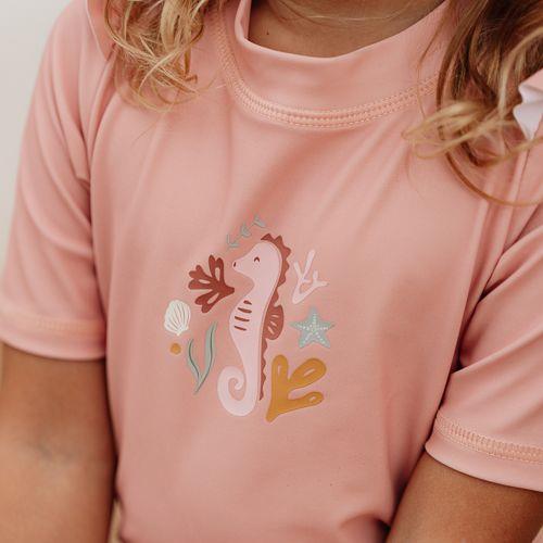 T-shirt de Praia - Seahorse Pink