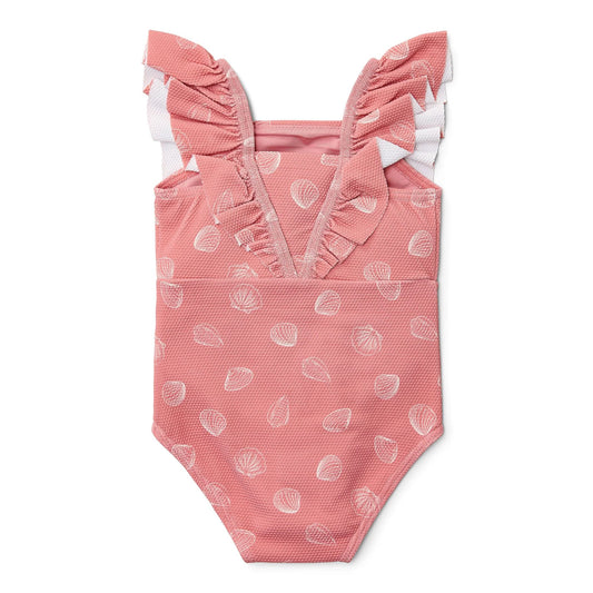 Fato de Banho - Ocean Treasures Pink | Little Dutch