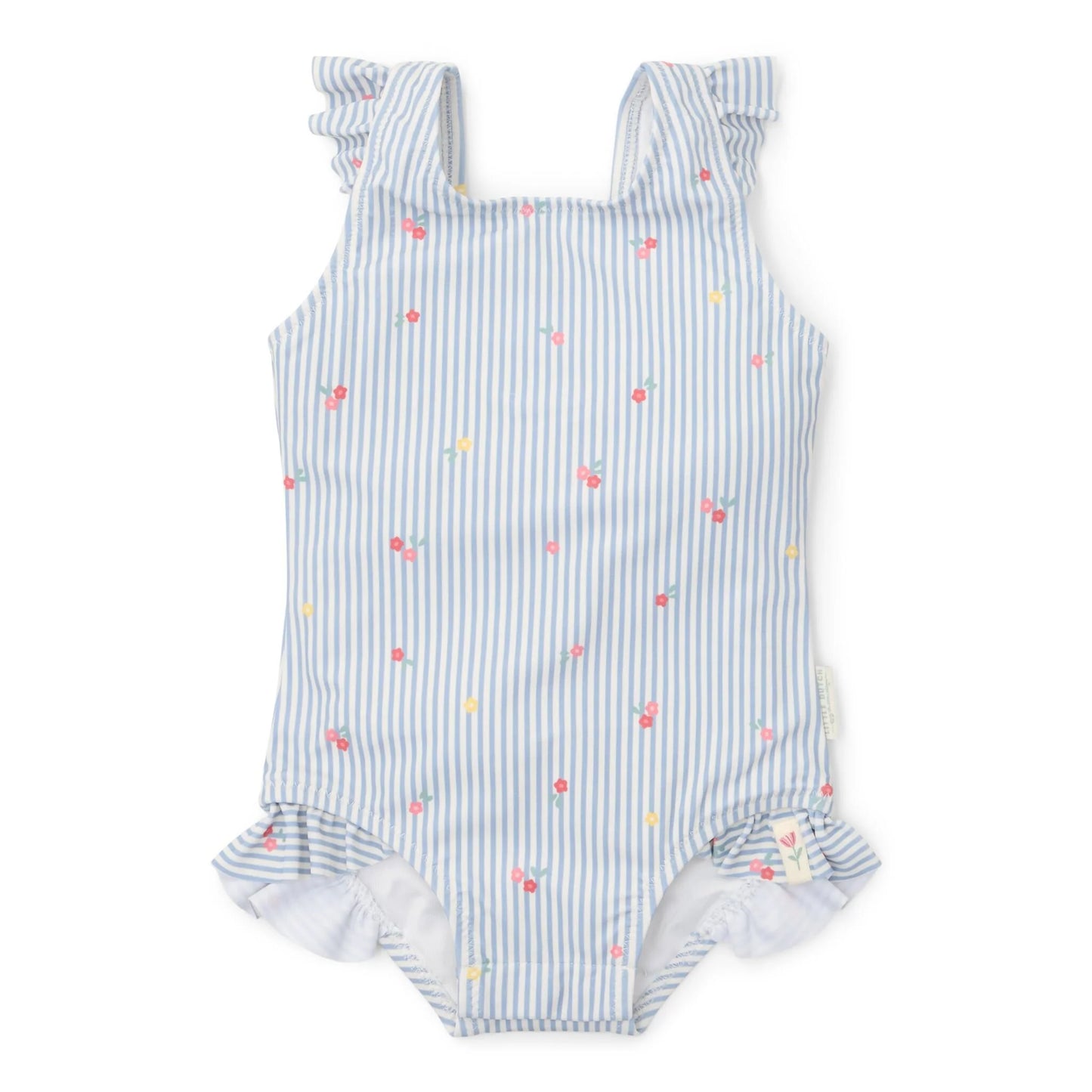 Fato de Banho - Sunny Flowers Blue | Little Dutch