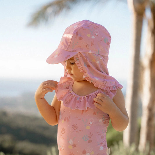 Chapéu de Banho - Ocean Treasures Multi-Colour | Little Dutch