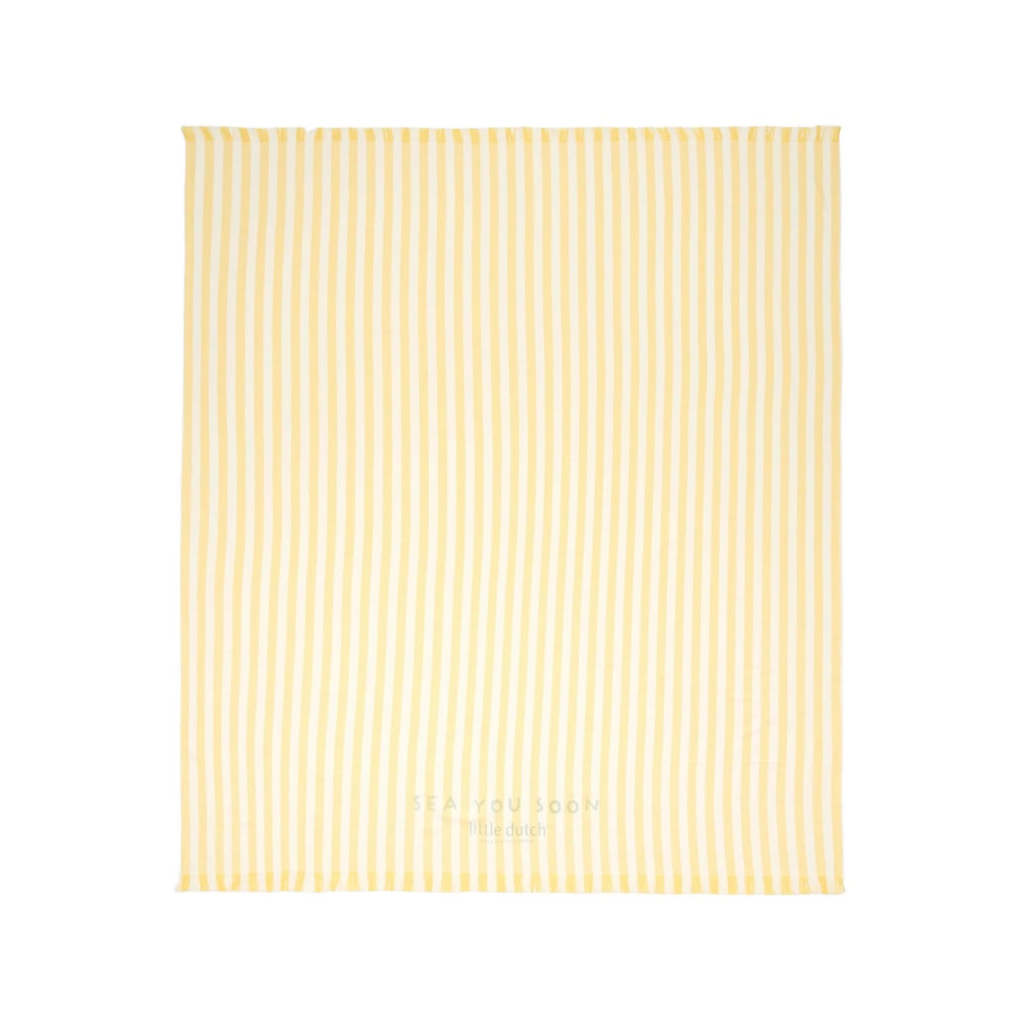 Toalha de Praia - Beach Sunny Yellow | Little Dutch