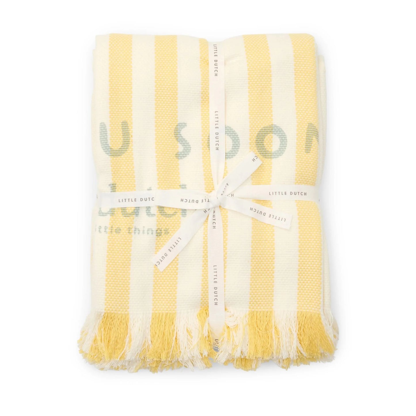 Toalha de Praia - Beach Sunny Yellow | Little Dutch