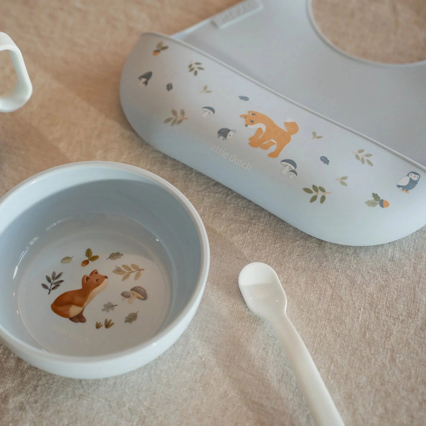 Babete Silicone Little Dutch - Forest Friends