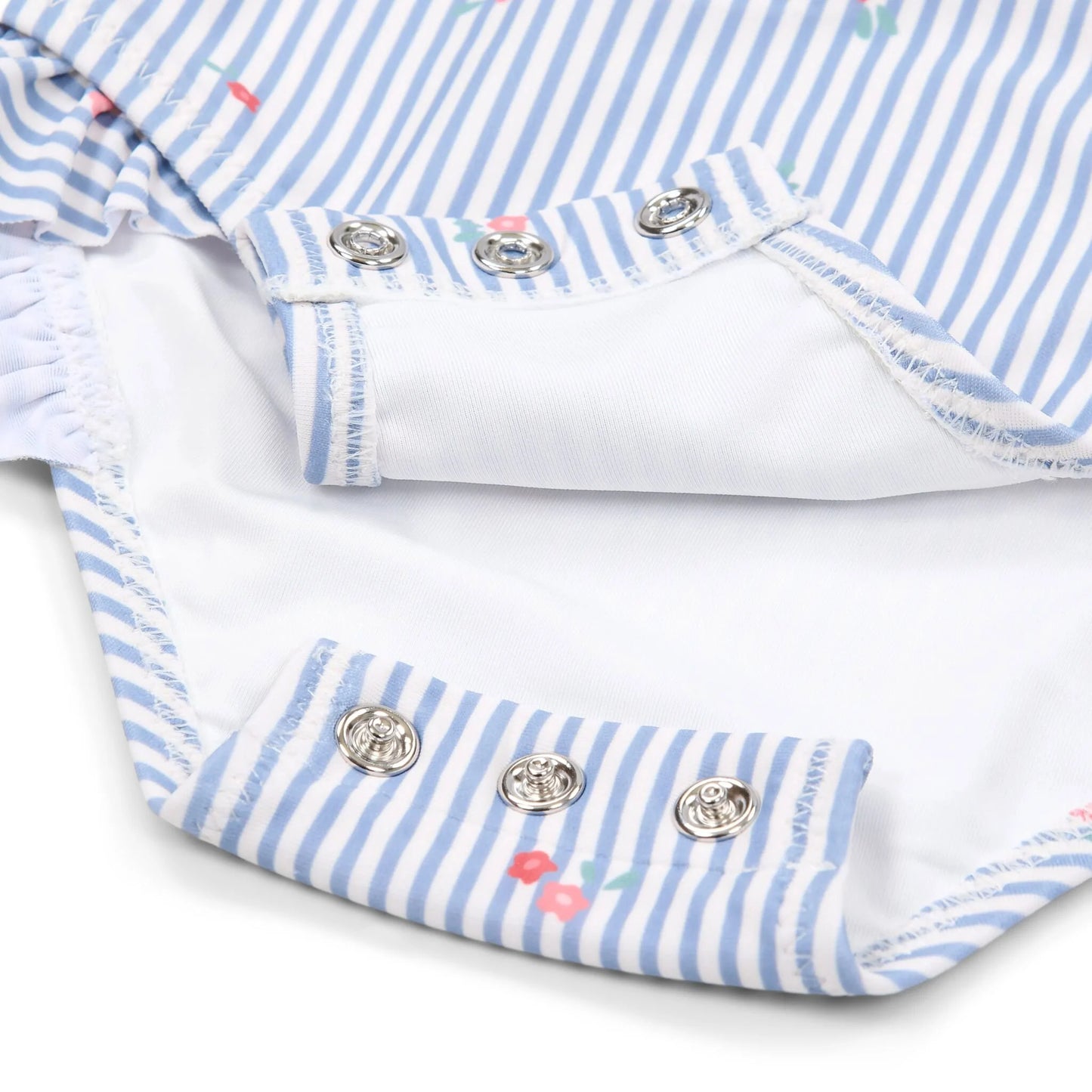 Fato de Banho - Sunny Flowers Blue | Little Dutch