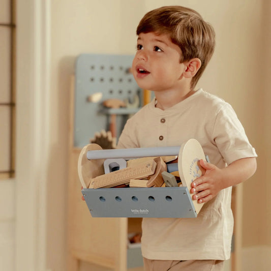 Caixa de ferramentas em madeira FSC - Little Dutch