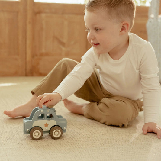 Carro da Polícia em Madeira - Little Dutch
