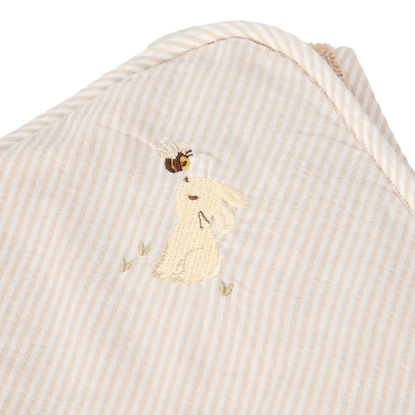 Toalha de Banho com Capuz Baby Bunny 75x75 | Little Dutch