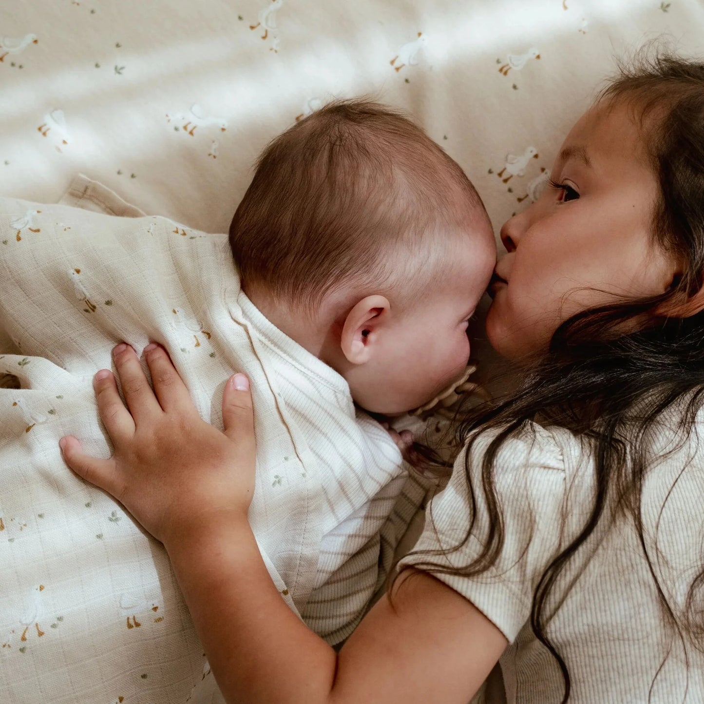 Musselina Little Goose 120x120 | Little Dutch