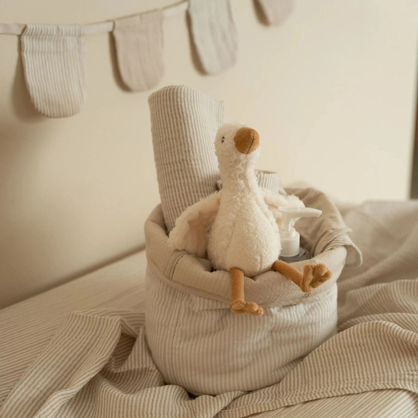 Musselina Pure Soft Bege 120x120 | Little Dutch