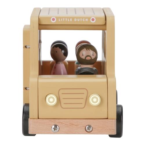 Autocarro Escolar com Bonecos | Little Dutch