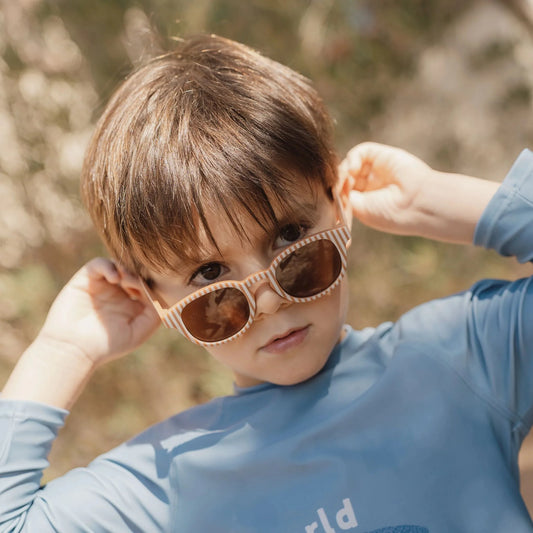 Óculos de Sol - Brown Stripes | Little Dutch.