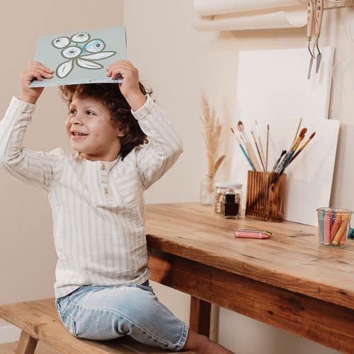 Livro de Colorir entre Linhas - Forest Friends | Little Dutch
