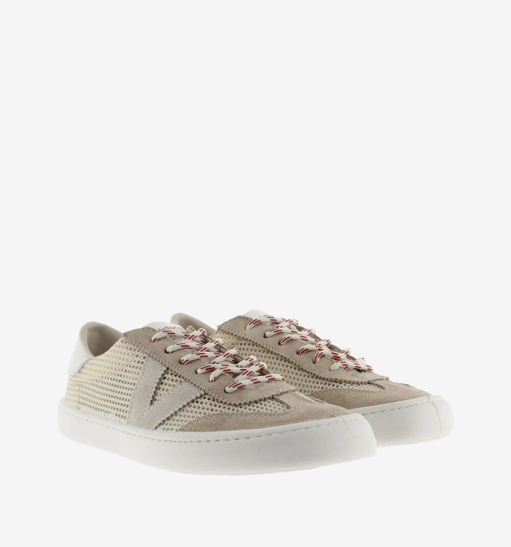 Ténis Adulto - Olmo Mesh & Camurça Bege | Victoria