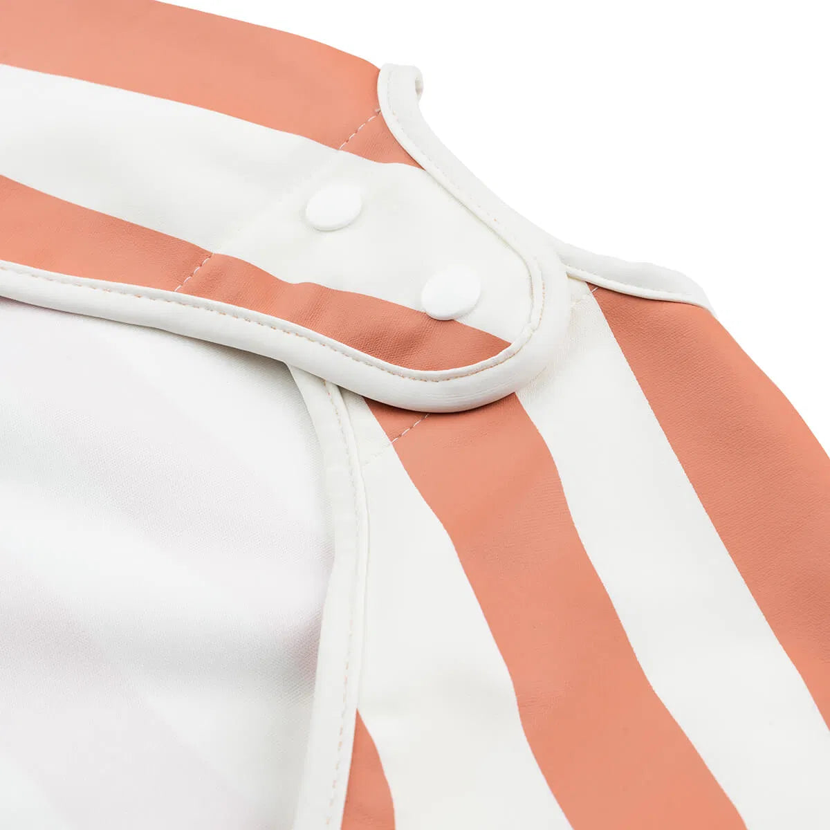 Babete com Mangas - Stripes Papaya | Done by Deer