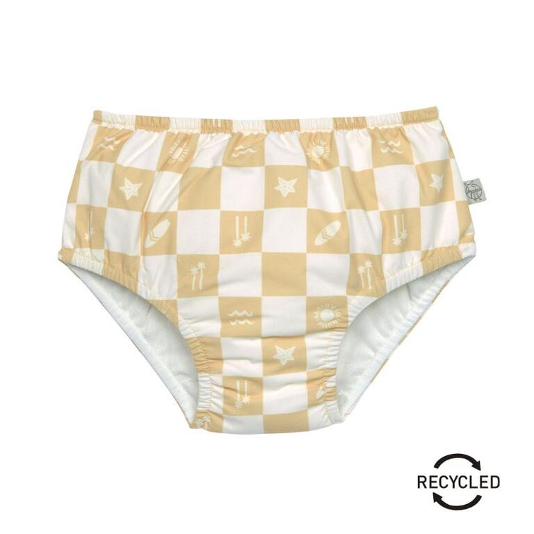 Cueca-Fralda de Praia - Check Pattern | Lässig