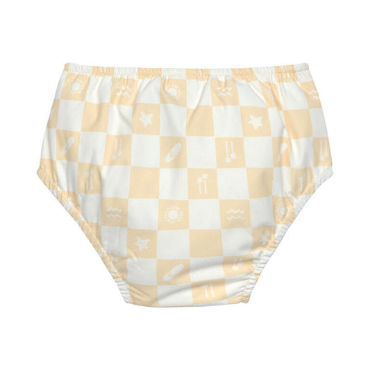 Cueca-Fralda de Praia - Check Pattern | Lässig