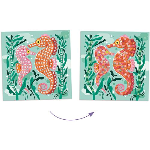 Jogo de Colagem em Mosaico - Caraíbas | Djeco