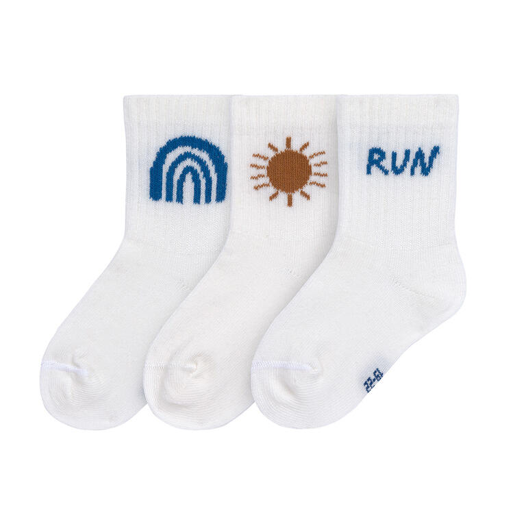 Meias Respeitadoras - Run (Pack de 3) | Lassig