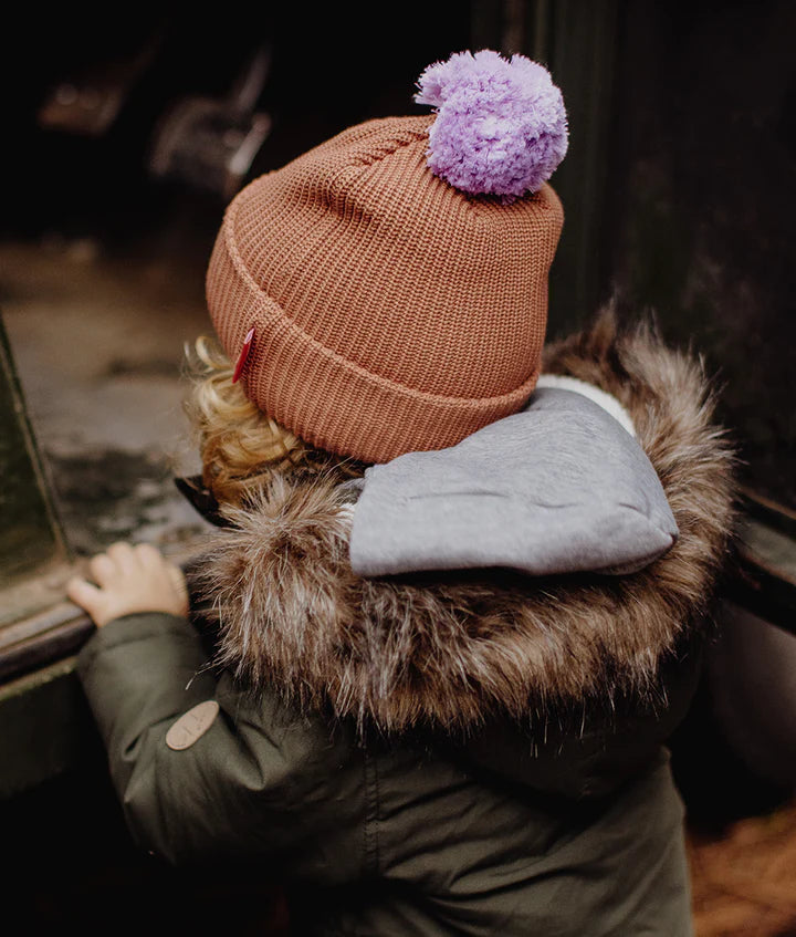 Gorro Criança - Color Block Sienna - Hello Hossy