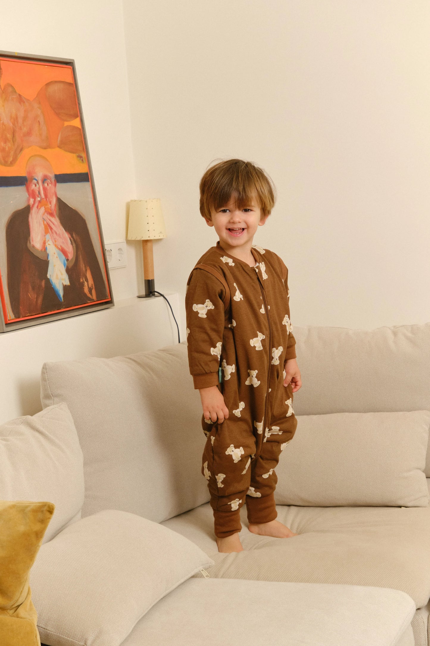 Saco de Dormir - Teddy Mocca - TOG 1.0 | Molis & Co