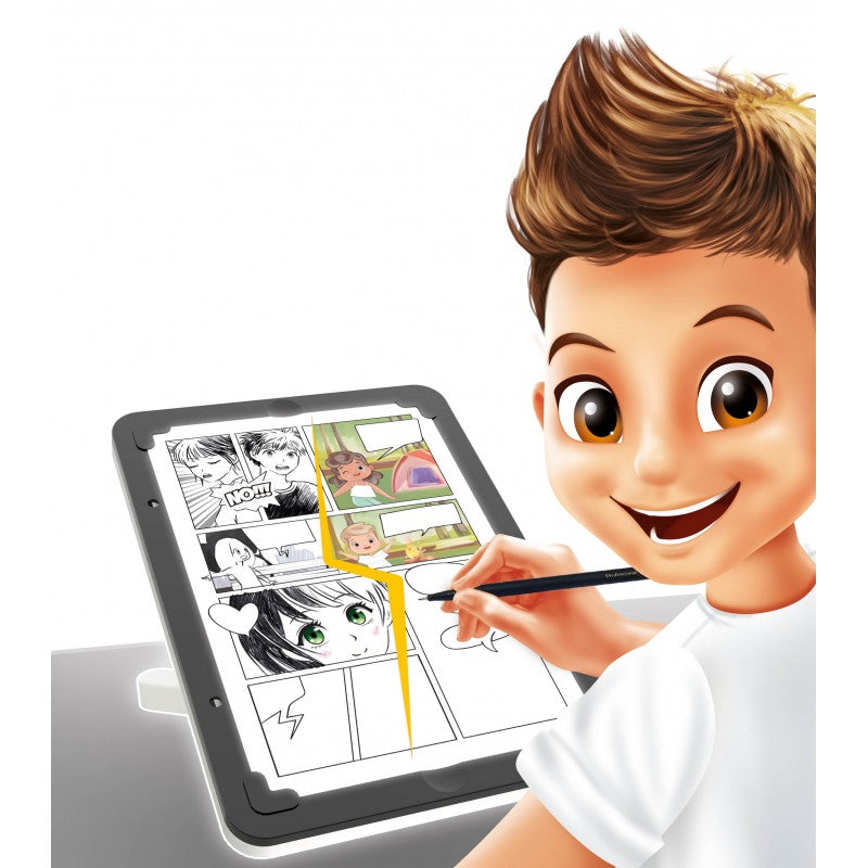 Buki - Tablet de Desenho C/ Luz 3 em 1