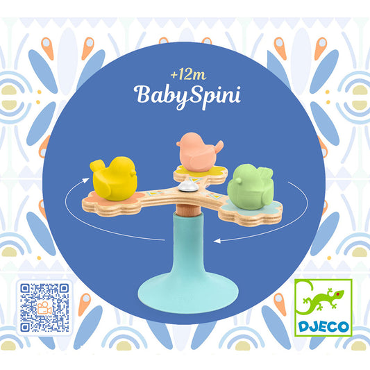 BabySpini - Brinquedo Rotativo com Patinhos | Djeco