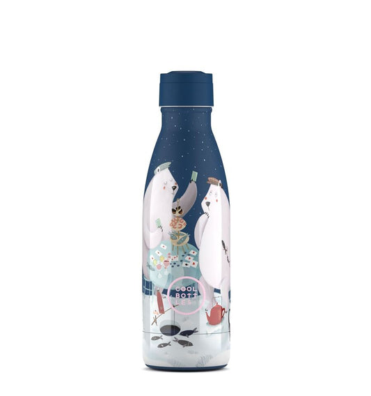 Cool Bottles - Garrafa Térmica 350ml - Polar Bears