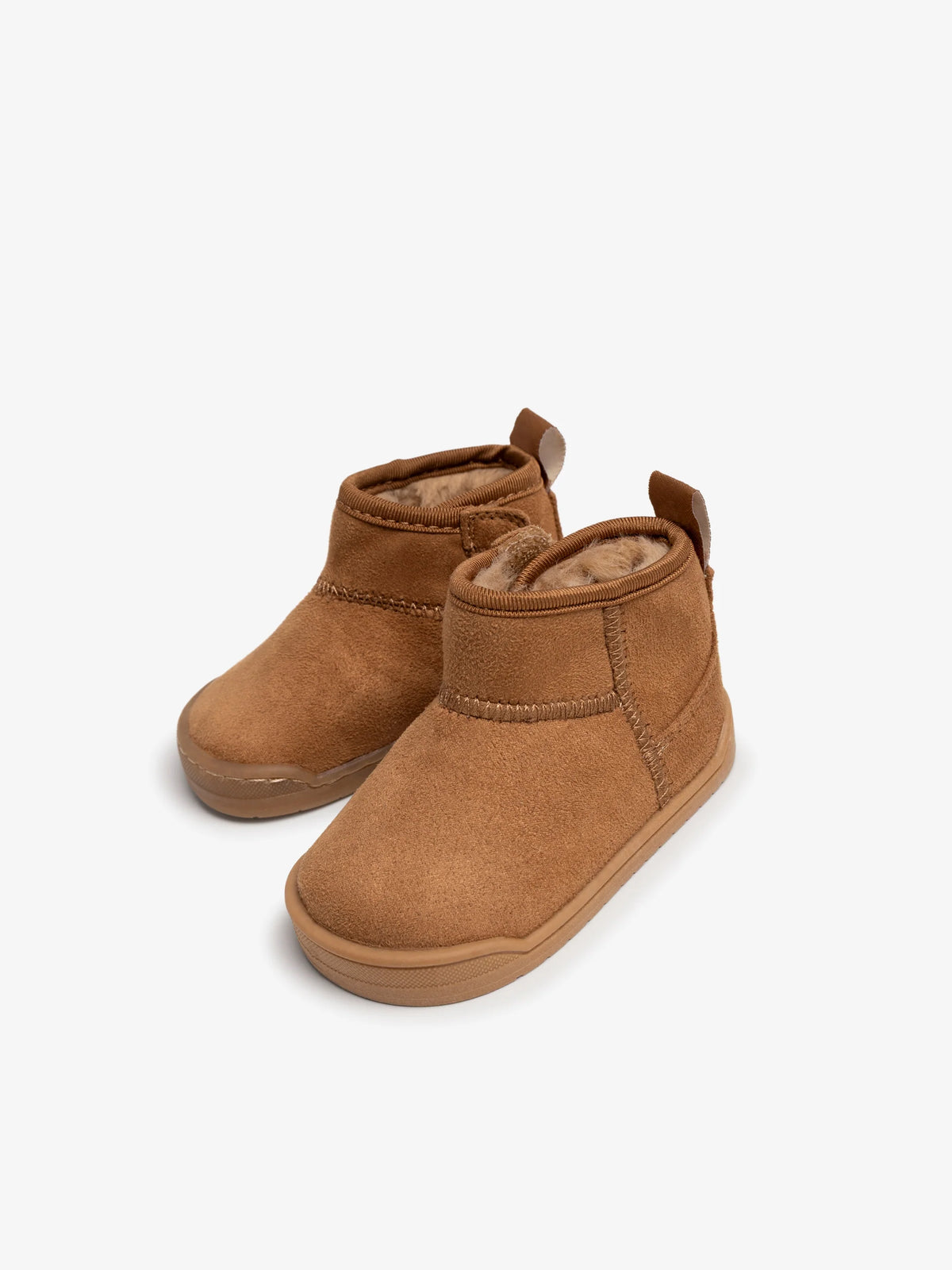 Botas Com Pêlo - Free Baby - Castanho | Mustang.