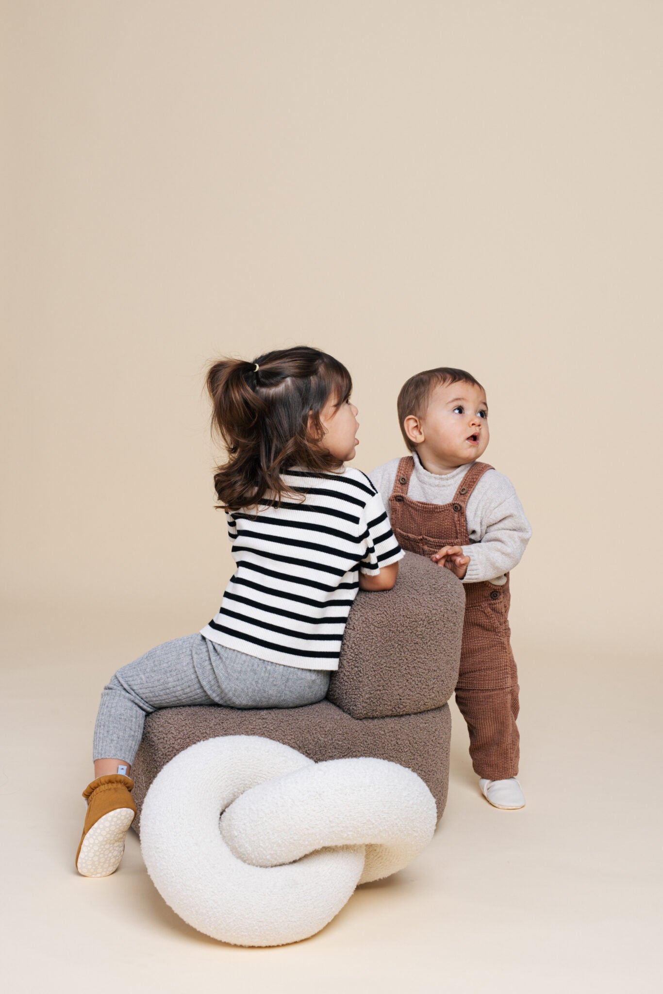 Zás Trás - Booties Fluffy - Honey Mustard | Inverno