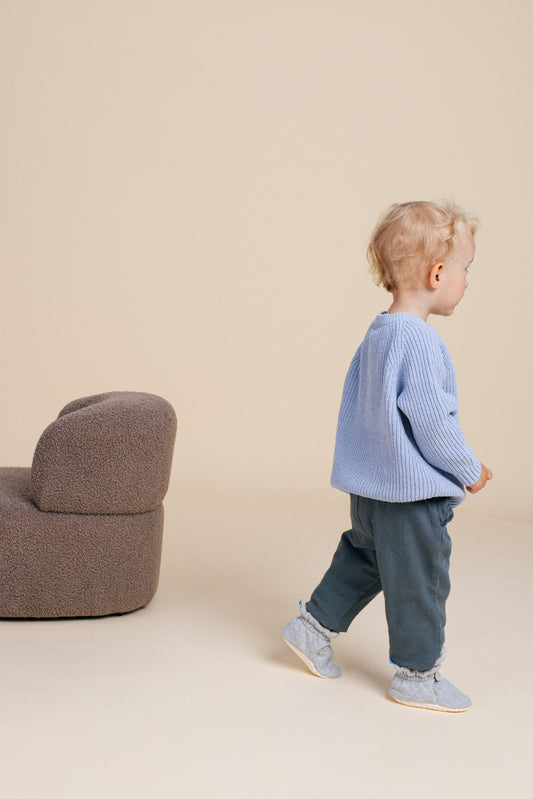 Zás Trás - Booties Fluffy - Silver Pavlova | Inverno