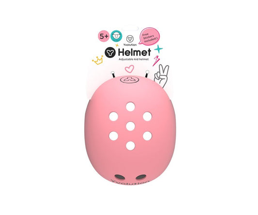 Capacete Rosa - Yvolution