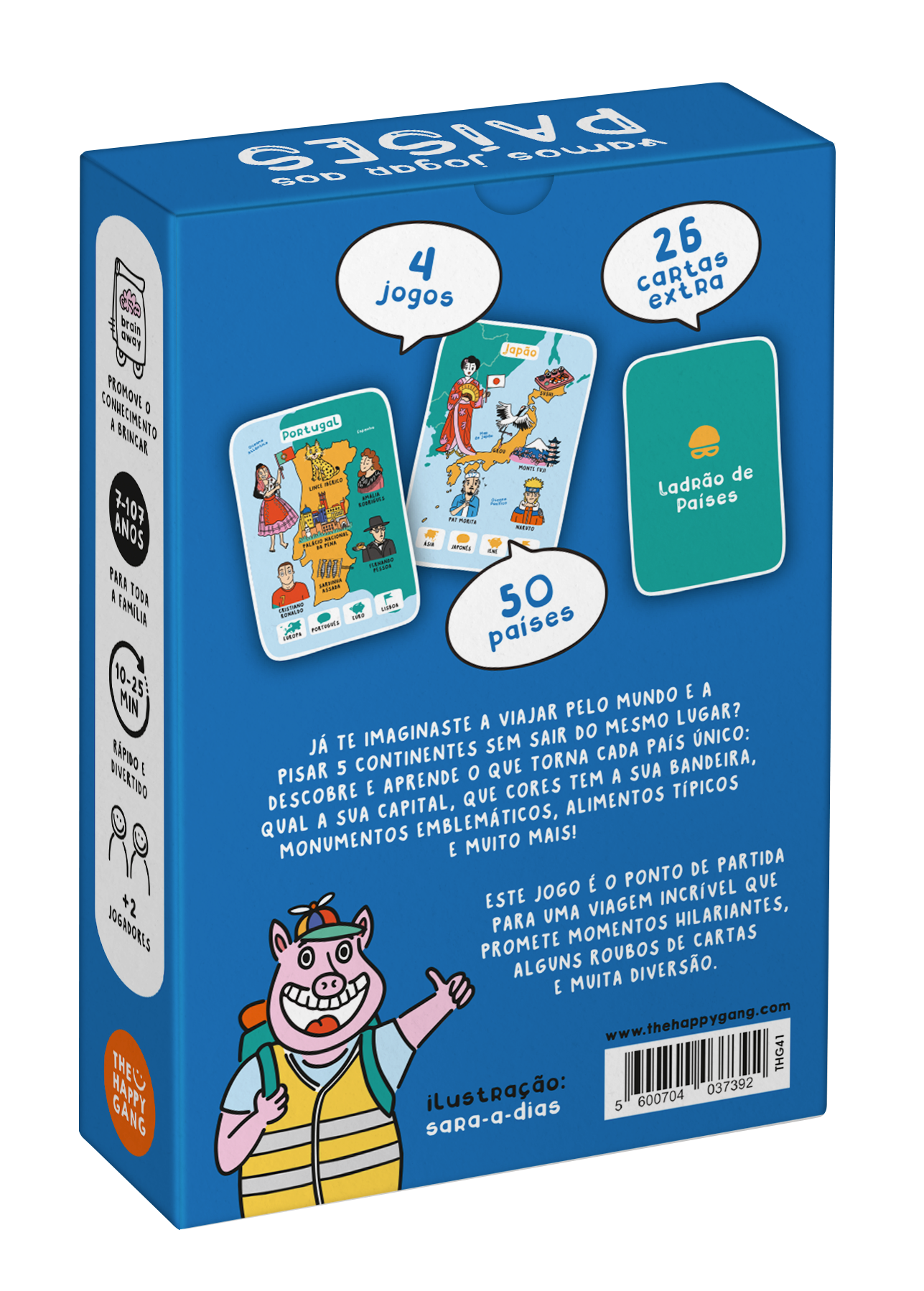 Brain Away - Vamos Jogar aos Países - The Happy Gang