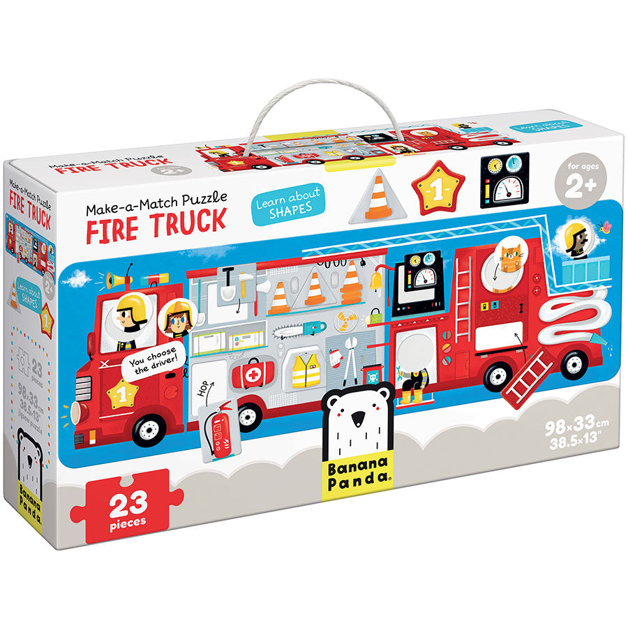 Puzzle - Make a Match - Camião de Bombeiros