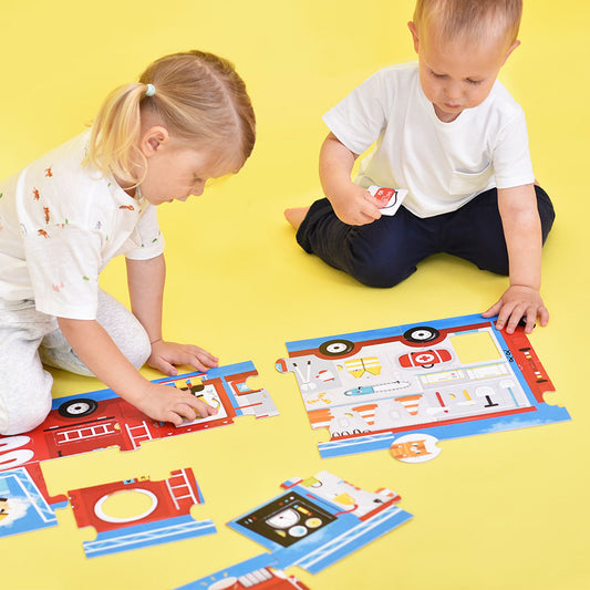 Puzzle - Make a Match - Camião de Bombeiros