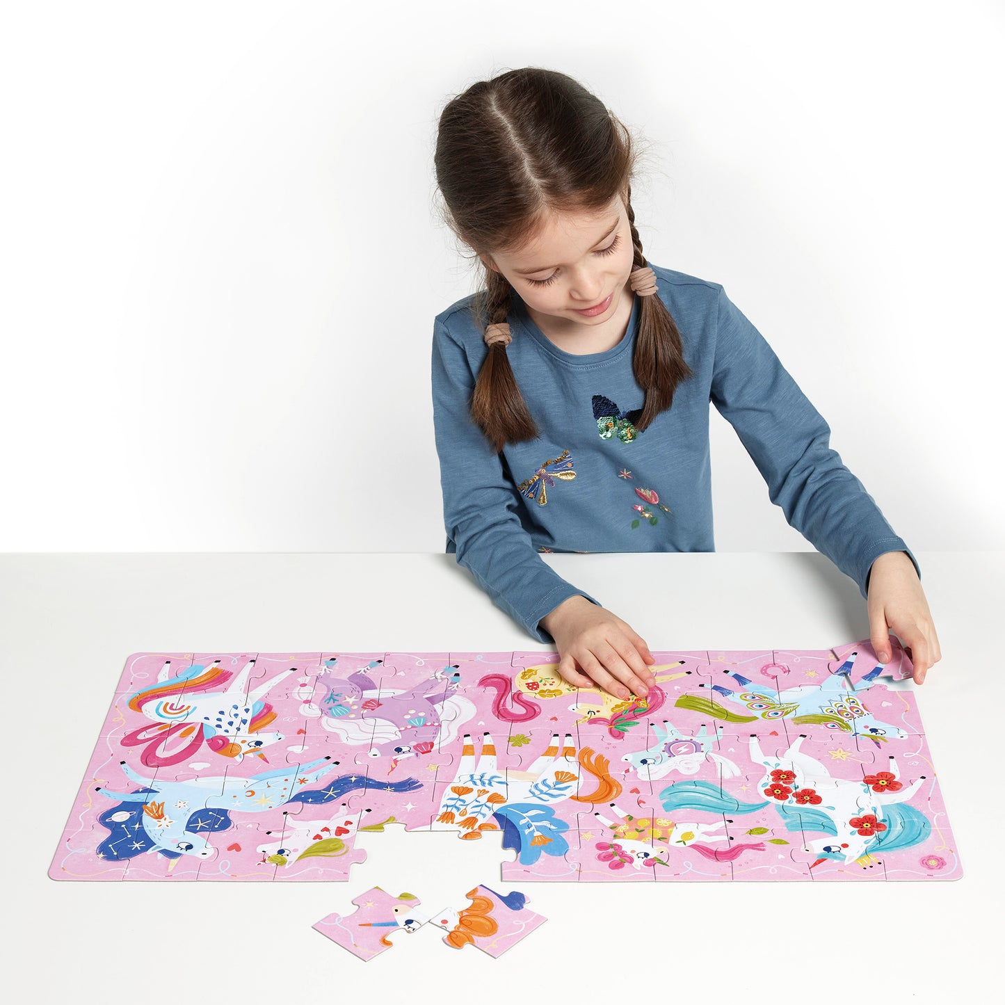 Puzzle I Love Unicorns | Banana Panda