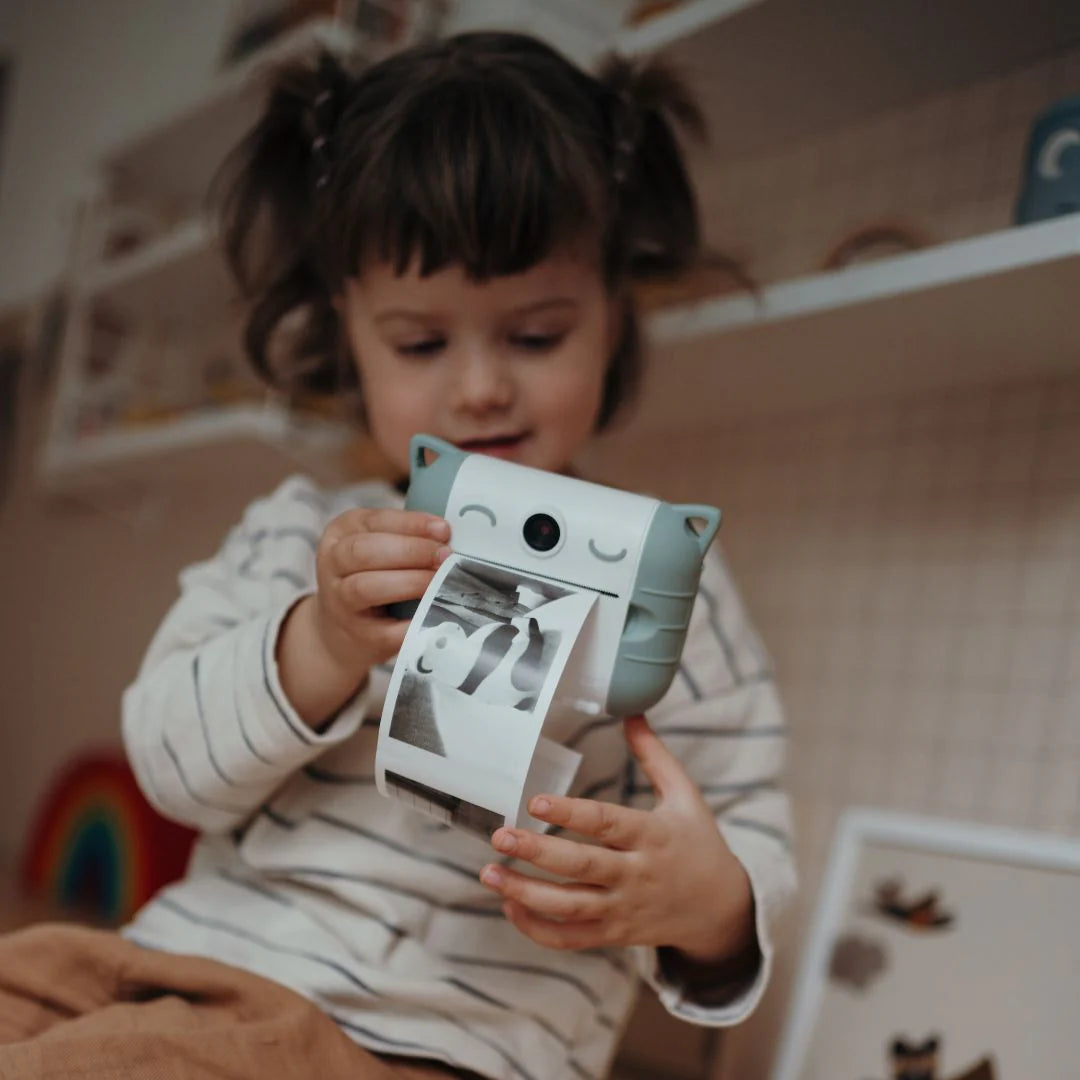 Máquina Fotográfica c/ Impressão - Kidyprint Verde