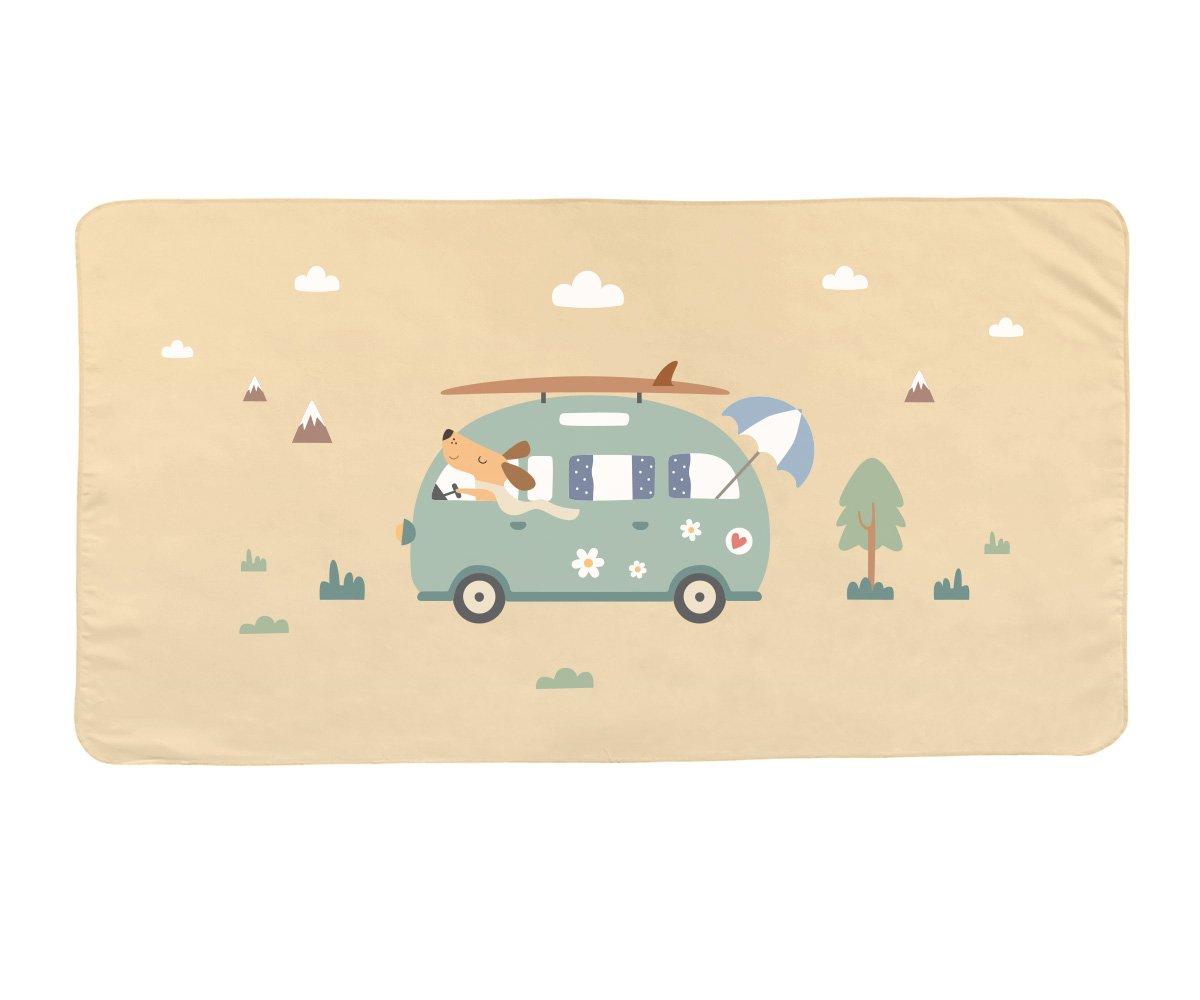 Toalha de Praia Microfibra - Surf Van