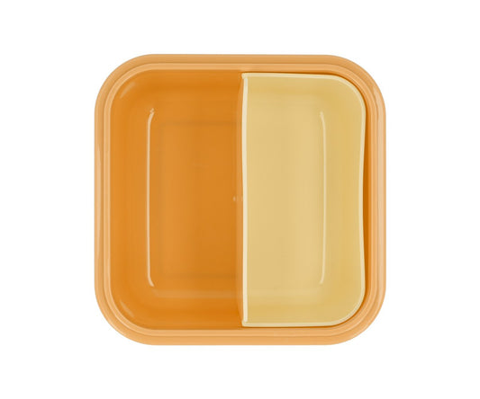 Lancheira Grande - Stripes Yellow Chess